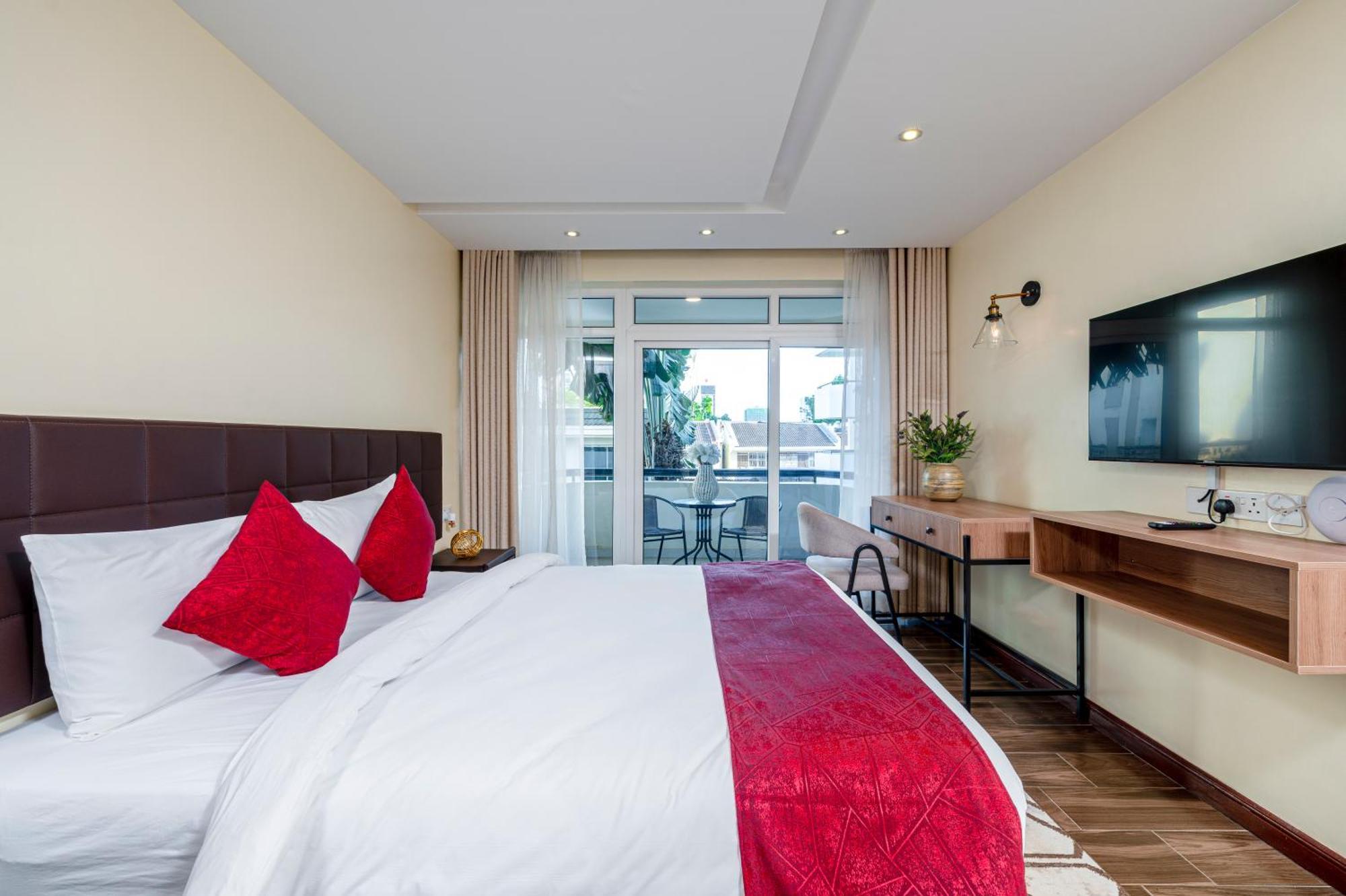 Roma Court Serviced Apartments Nairobi Buitenkant foto