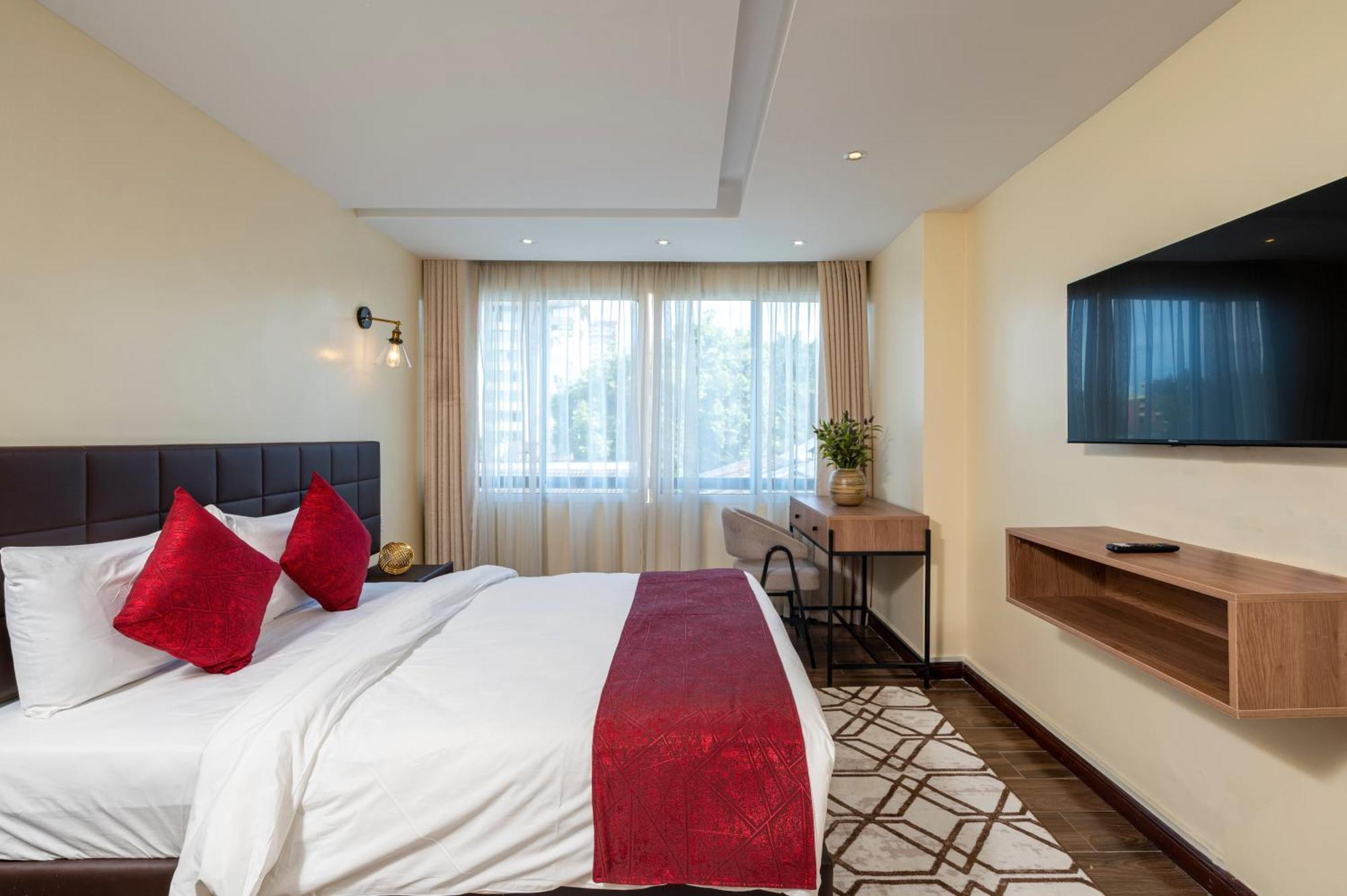 Roma Court Serviced Apartments Nairobi Buitenkant foto